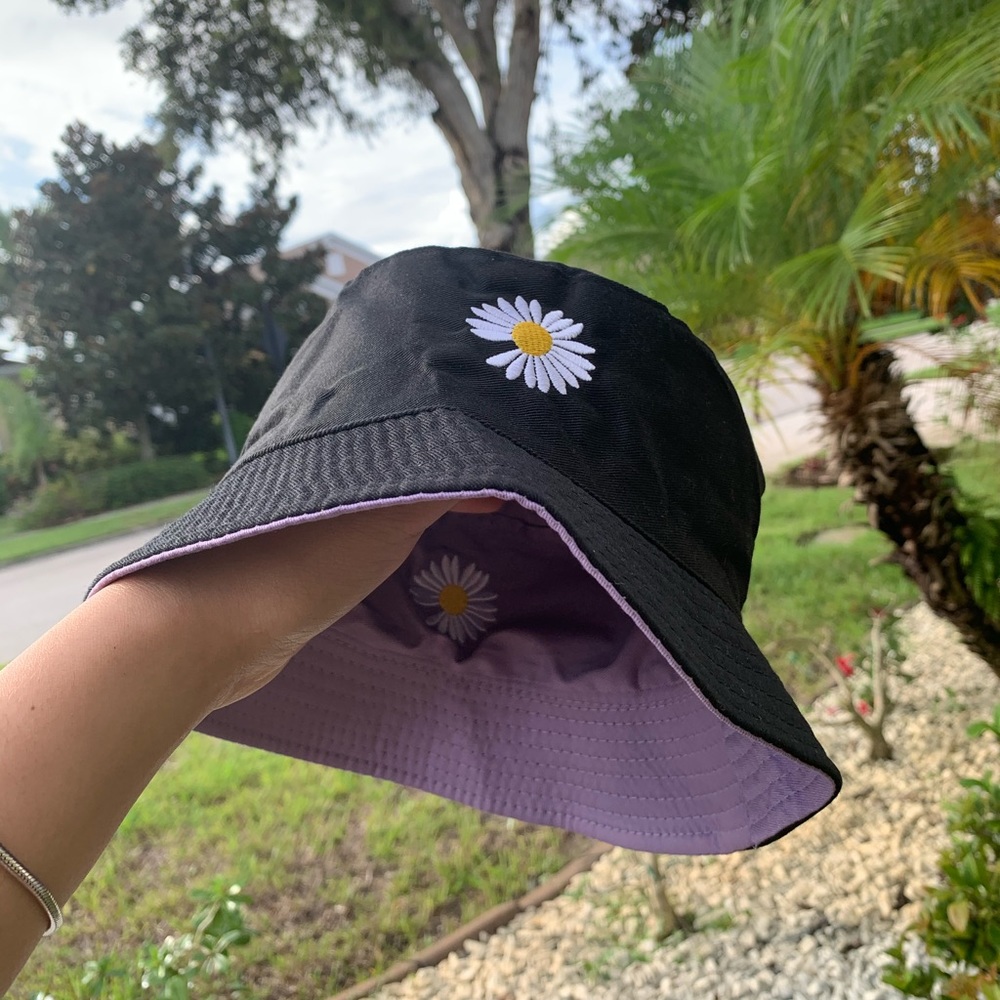 Reversible Sunflower Bucket Hat